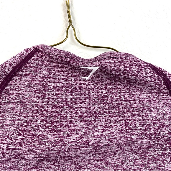 Gymshark Vital Seamless Long Sleeve Crop Top S/M - Picture 6 of 8